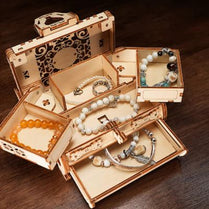 DIY Wooden Jewelry Puzzle Box - AntiqueCharm